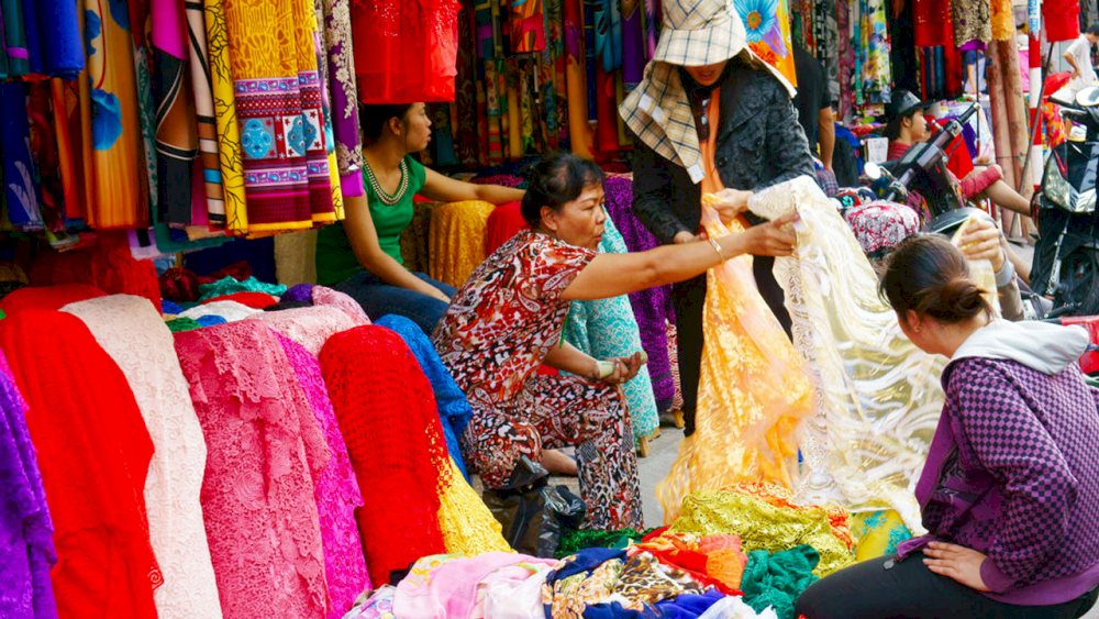 The market offers an eclectic mix of styles to suit all tastes